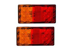 24 V 12 V teherautó utánfutó LED hátsó lámpa ECE