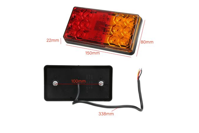 24 V 12 V truck trailer LED tail light 