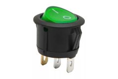   Round Rocker Switch LED megvilágítású autós műszerfal kapcsoló