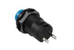 Önzáró/pillanatnyi nyomógombos kapcsoló KI-BE KÉK