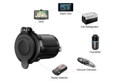 Vízálló szivargyújtó aljzat, 12V 