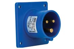 IP44 3 pólusú vízálló porálló ipari dugasz 16A 