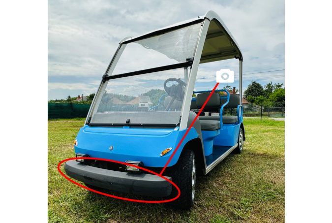 Yamaha G31E Golfkocsi első lökhárító