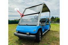 Yamaha G31E Golfkocsi ablakcsúszó és konzol