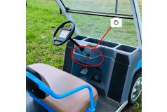 Yamaha G31E Golfkocsi  műszerfal