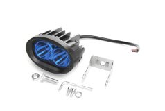 Targonca LED biztonsági lámpa, kék, 10-48V DC, 20W