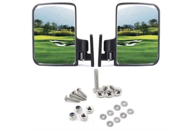 Golfkocsi oldaltükör 2db-os univerzális