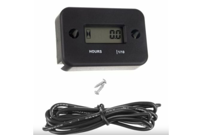 12V Motor operating hours counter