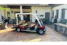 Unique YAMAHA G30E, 5-seater golf cart configurator in excellent condition, burgundy