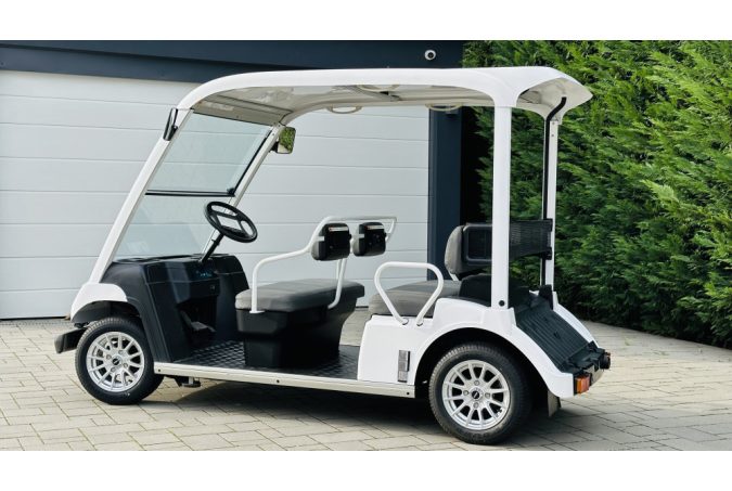 Yamaha G31E, 5 seater, fully refurbished golf cart, blue
