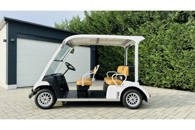 Yamaha G31E, 5 seater, fully refurbished golf cart, blue