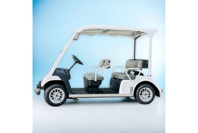 Yamaha G31E, 5 seater, fully refurbished golf cart, blue