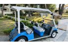 Yamaha G31E, 5 személyes, teljesen felújított golfkocsi, sötétkék