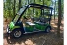 Yamaha G31E, 5 seater, fully refurbished golf cart, techo green, black badge