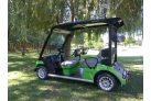 Yamaha G31E, 5 seater, fully refurbished golf cart, techo green, black badge