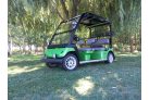 Yamaha G31E, 5 seater, fully refurbished golf cart, techo green, black badge