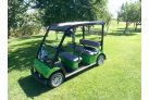 Yamaha G31E, 5 seater, fully refurbished golf cart, techo green, black badge