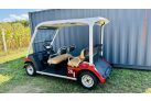 5-person Standard golf cart rental (monthly rental), burgundy