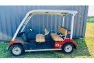 5-person Standard golf cart rental (monthly rental), burgundy