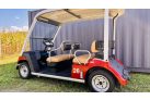 5-person Standard golf cart rental (monthly rental), burgundy