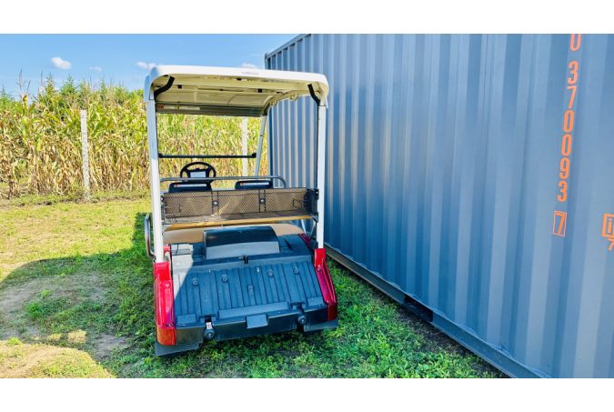 5-person Standard golf cart rental (monthly rental), burgundy