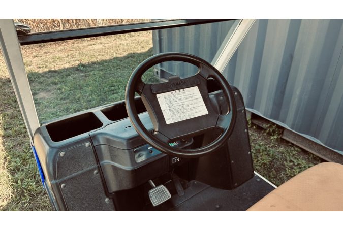 5-person Standard golf cart rental (monthly rental), burgundy