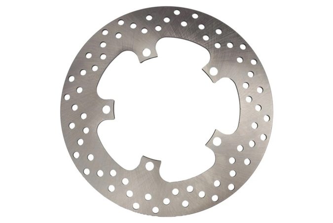 Első féktárcsa yamaha golfkocsihoz, 26,7 cm, szürke, acél, első tengelyre