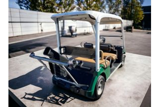 YAMAHA G31E, 5 személyes golfkocsi, sötétzöld
