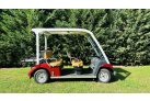 Custom YAMAHA G30E, 5 seater golf cart configurator in excellent condition, dark blue