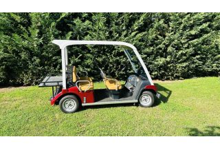 YAMAHA G31E, 5 személyes kis platós (100x60cm) golfkocsi