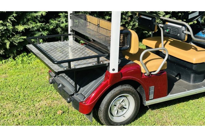 Custom YAMAHA G30E, 5 seater golf cart configurator in excellent condition, dark blue