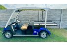 YAMAHA G31E, 2 személyes nagy alu platós (100x140cm) golfkocsi