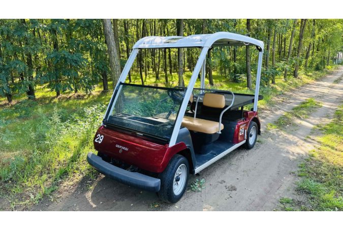 YAMAHA G31E, 2 személyes nagy platós (100x140cm) golfkocsi