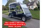 YAMAHA G31E, 2 személyes nagy platós (100x140cm) golfkocsi