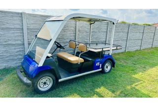   YAMAHA G31E, 2 személyes nagy alu platós (100x140cm) golfkocsi