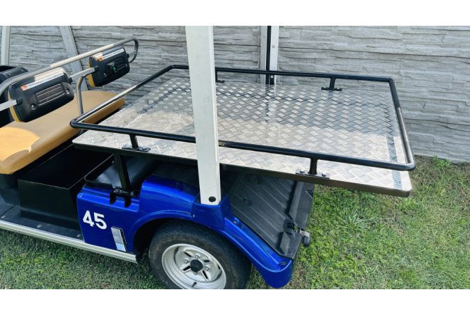 YAMAHA G31E, 2 személyes nagy alu platós (100x140cm) golfkocsi