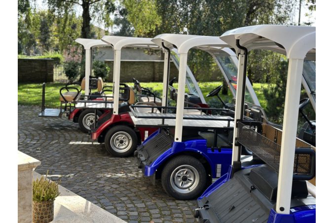 YAMAHA G31E, 2 személyes nagy alu platós (100x140cm) golfkocsi