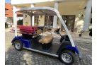 YAMAHA G31E, 2 személyes nagy alu platós (100x140cm) golfkocsi